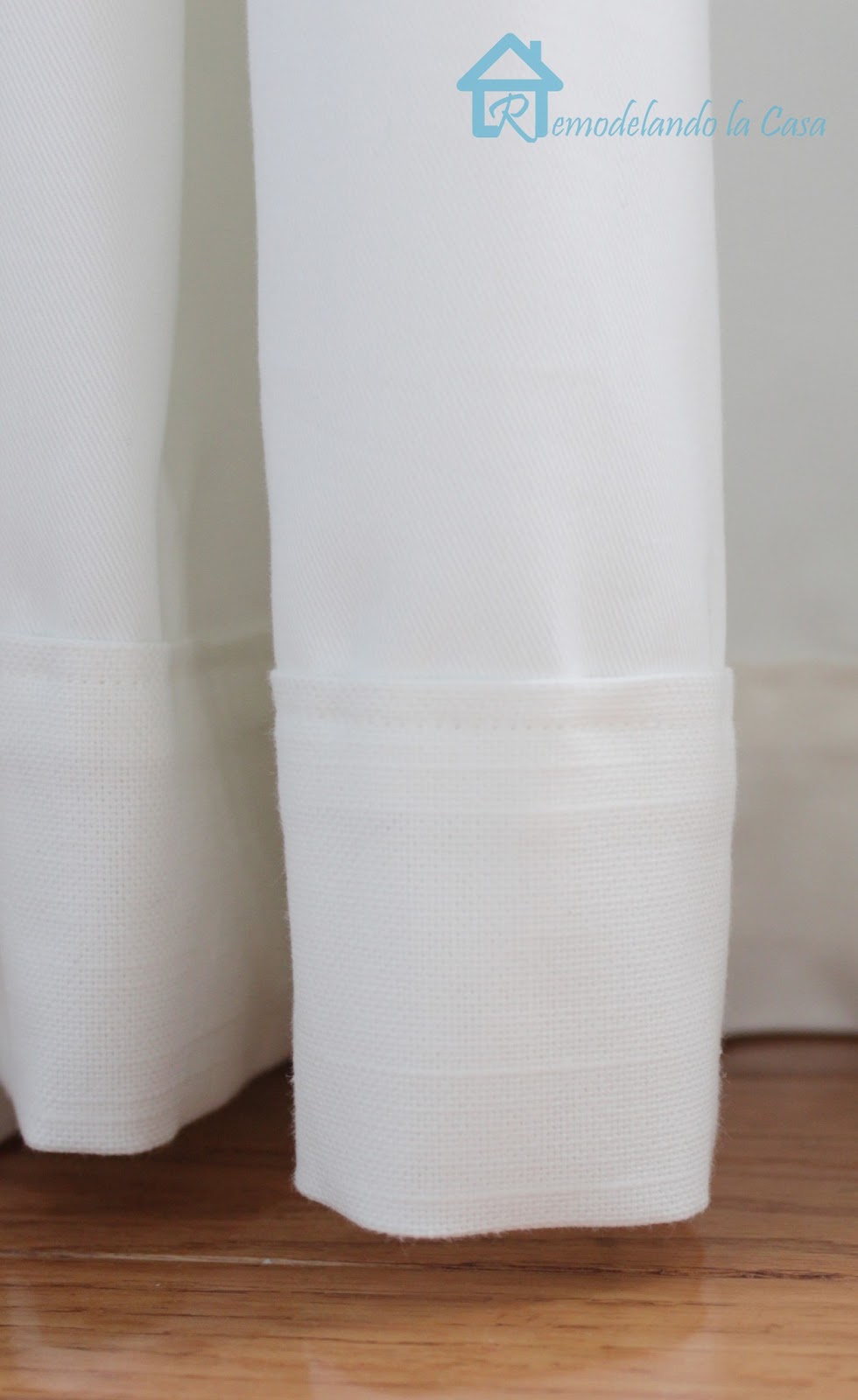 How to Make your Curtains Longer Remodelando la Casa