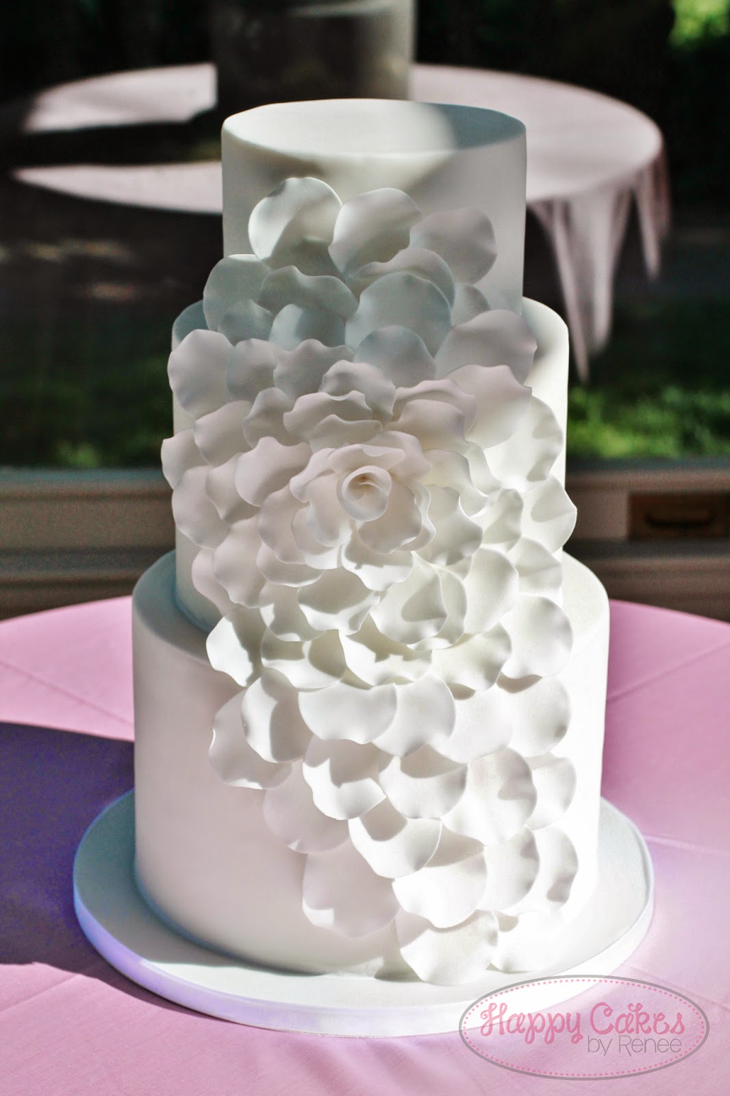 Cascading Flower Cake! Renee Conner Cake Design