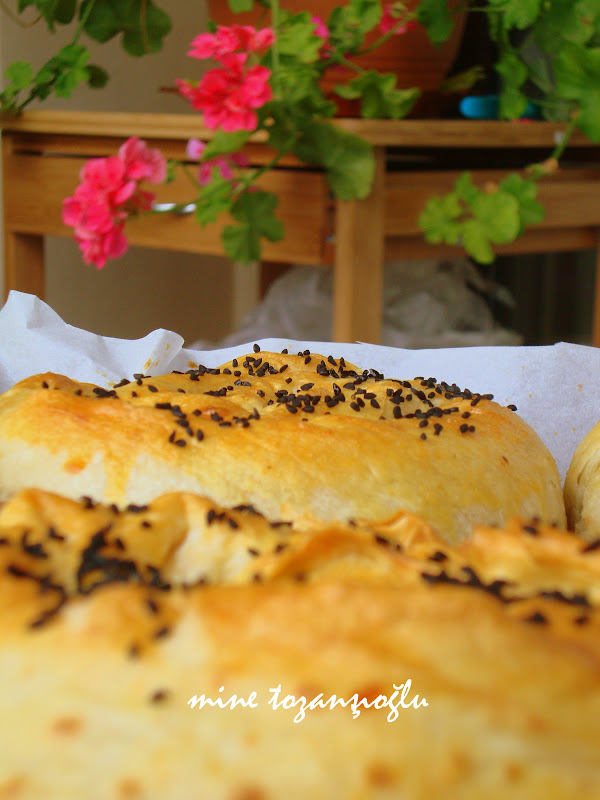 MİNE TOZANLIOĞLU İkinci ve Üçüncü Günler ; Patlıcanlı Gül Böreği