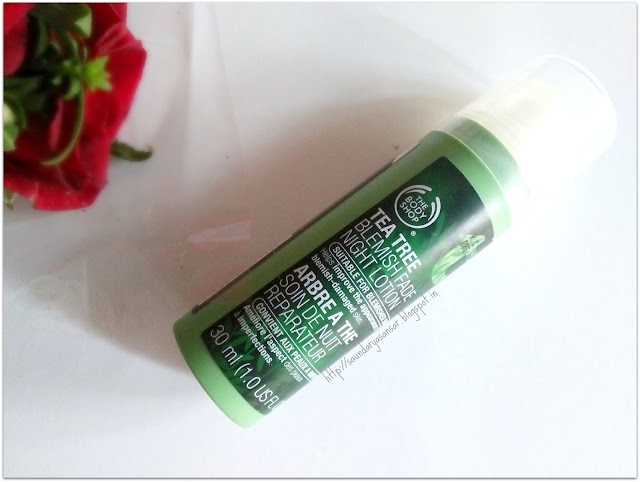 The Body Shop Tea Tree Blemish Fade Night Lotion