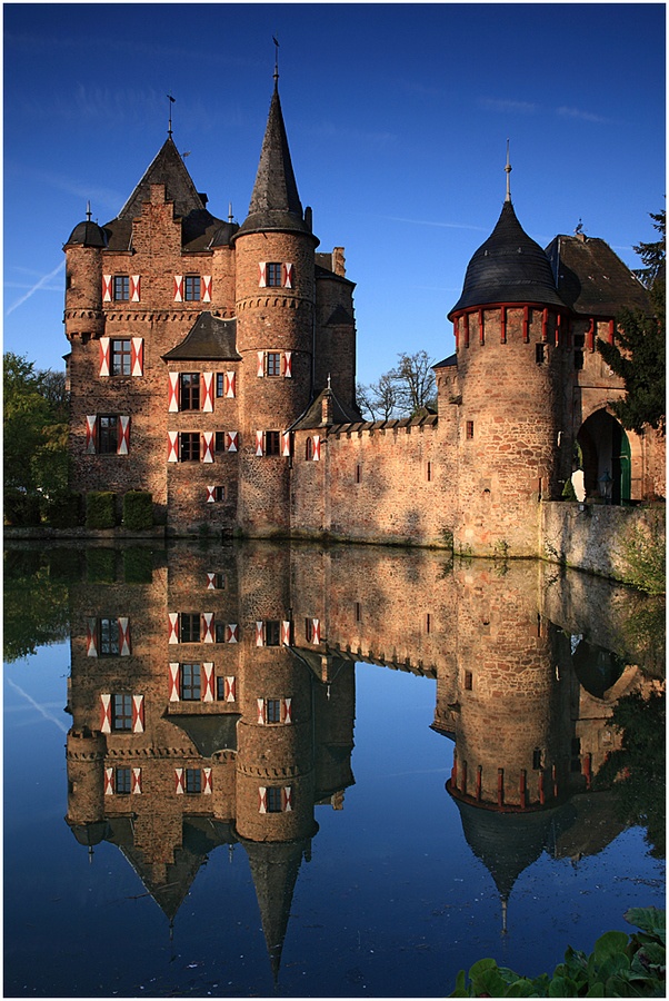Satzvey Castle. The pearl of German Water Castles.
