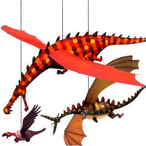 Chinese toy dragon hanging shape traditional toys-toys-toys.co.uk: Chinese Year of the Dragon