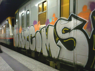 Pointcoms graffiti