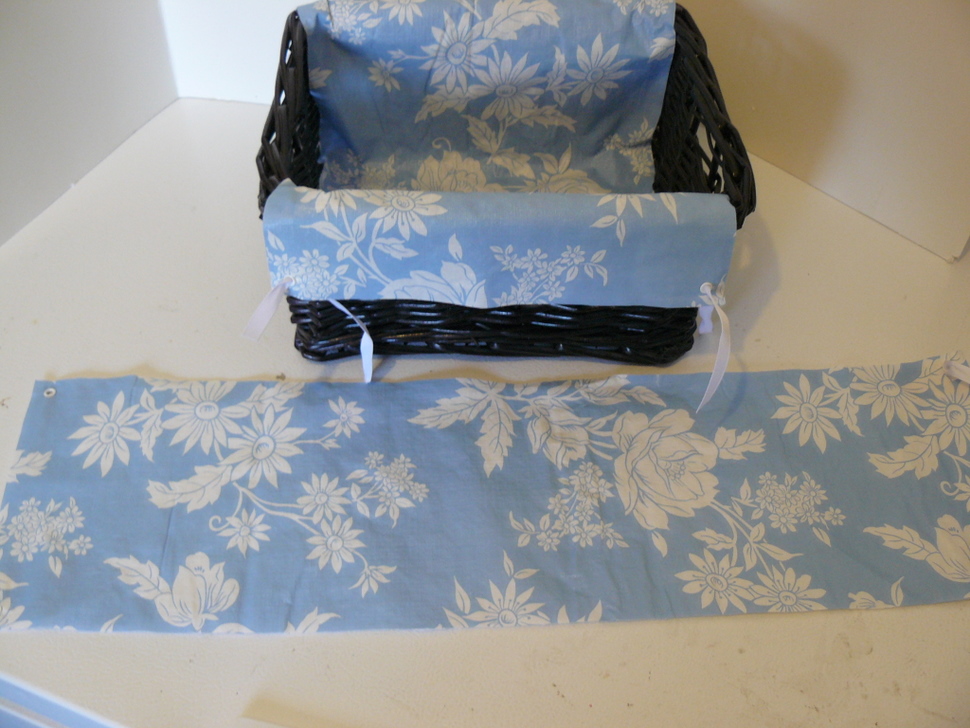 Small Fry & Co. Repurpose a Tablecloth Series Basket Liners