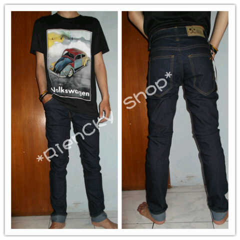 celana kick denim original images celana kick denim original images