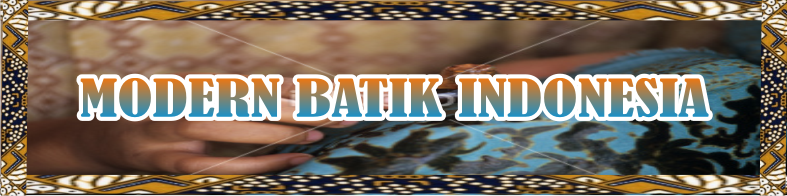 modern batik indonesia