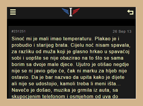 SINOĆ MI JE MALI IMAO TEMPERATURU. PLAKAO JE I PROBUDIO I STARIJEG BRATA… SINOĆ MI JE MALI IMAO TEMPERATURU. PLAKAO JE I PROBUDIO I STARIJEG BRATA…
