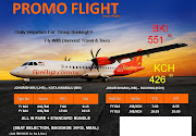 Promo Group Flight Ticket BKI & KCH. CONTACT US : EZZA 0177431223 / MAI . (slide )
