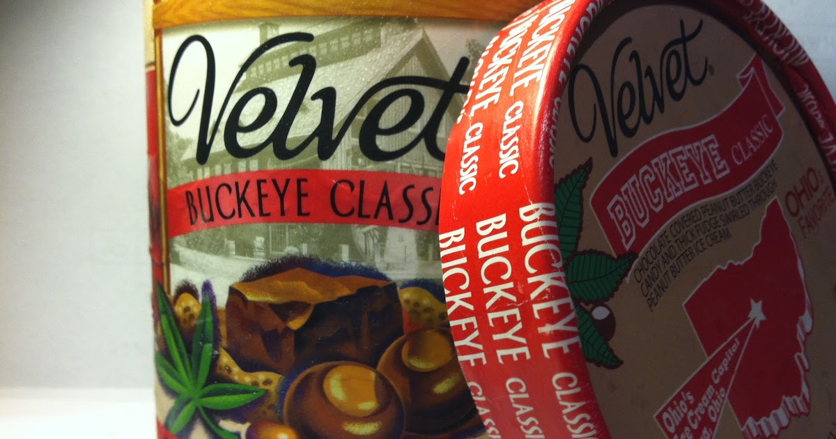 Crazy Food Dude Review Velvet Ice Cream Company Buckeye Classic Ice Cream