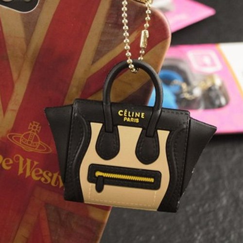 Gift for Fashionable Girls Phone: Celine Bag Earphone Anti-dust Jack Plug Stopper