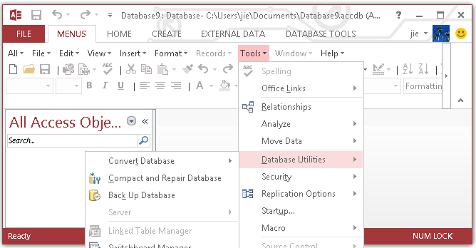 Ms Office Recovery Compact And Repair Utility To Repair Mdb Files