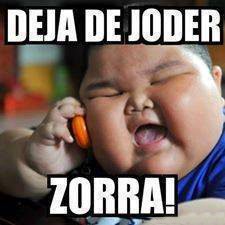 Para de joder