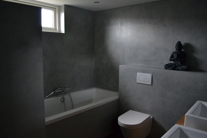 Landelijk at home: betonlook