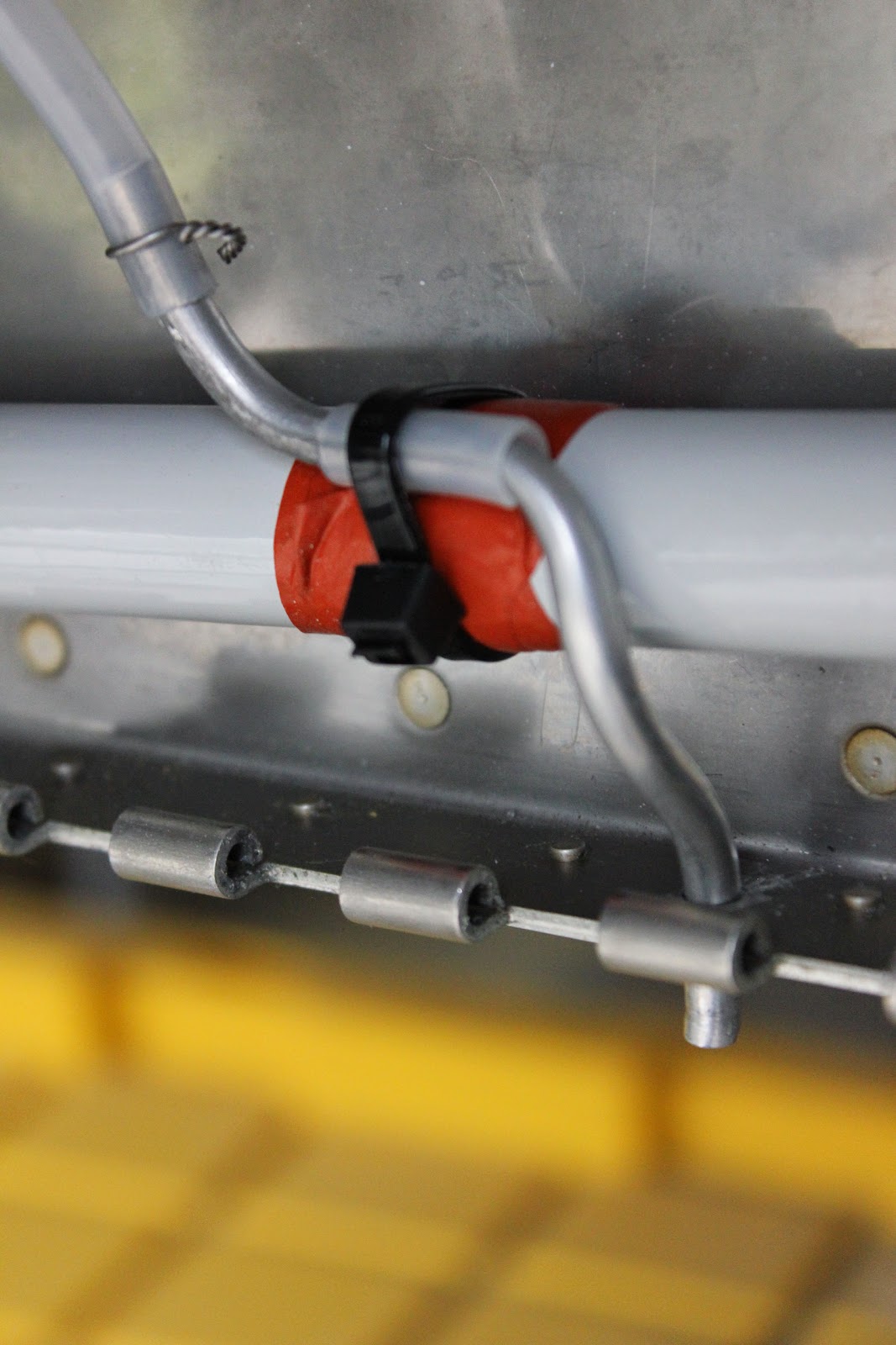 Larry's Airplane Fuel Pump Overflow Line