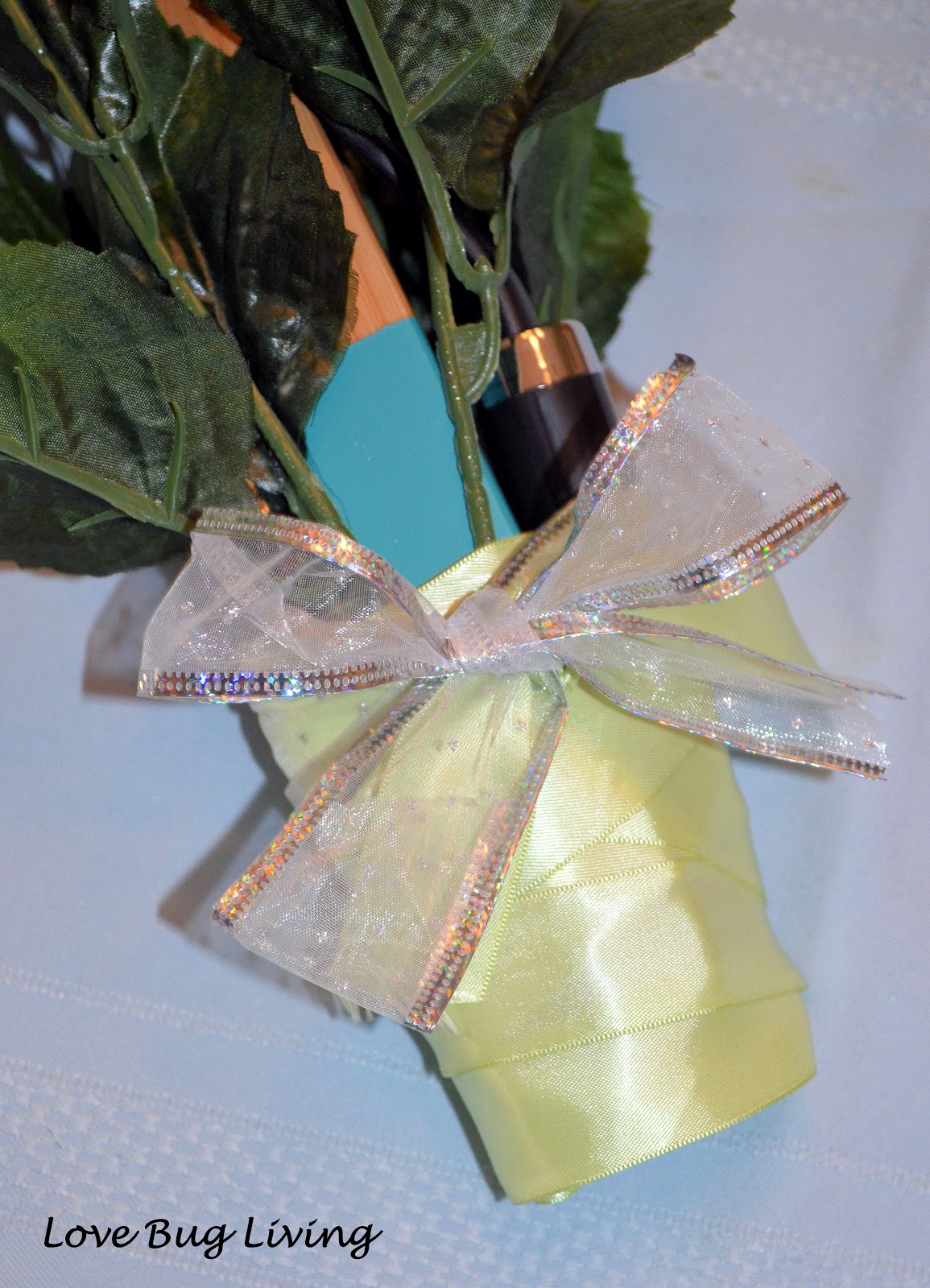 Love Bug Living Wedding Shower Kitchen Utensil Bouquet & Holder