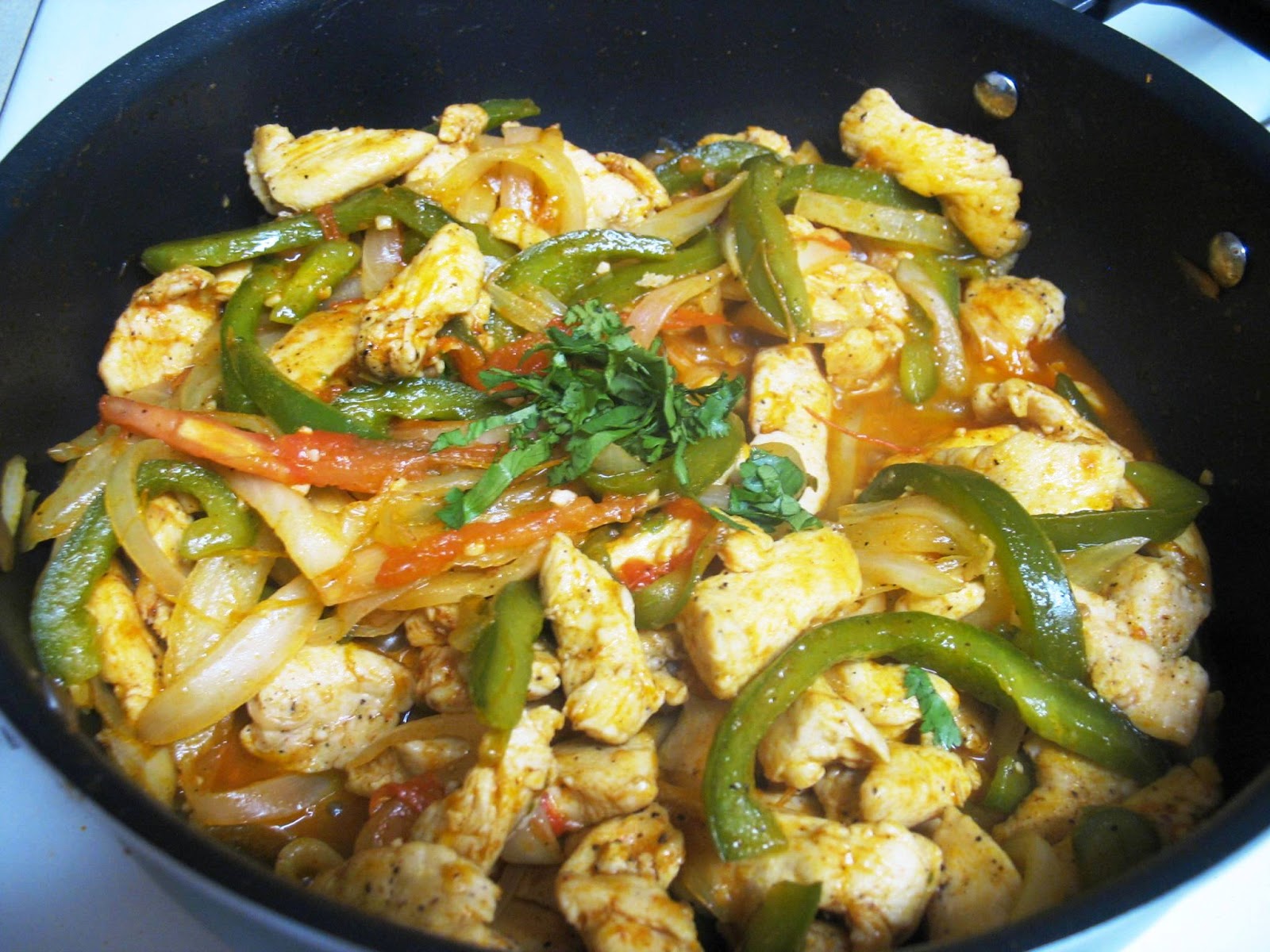 Cocinando con Wendy FAJITAS DE POLLO MEXICANAS (VIDEO)