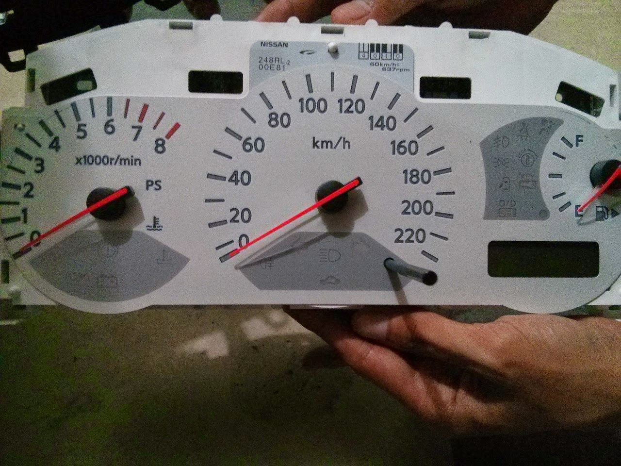 DIY : bongkar speedometer Grand Livina untuk ganti warna LED saajpc