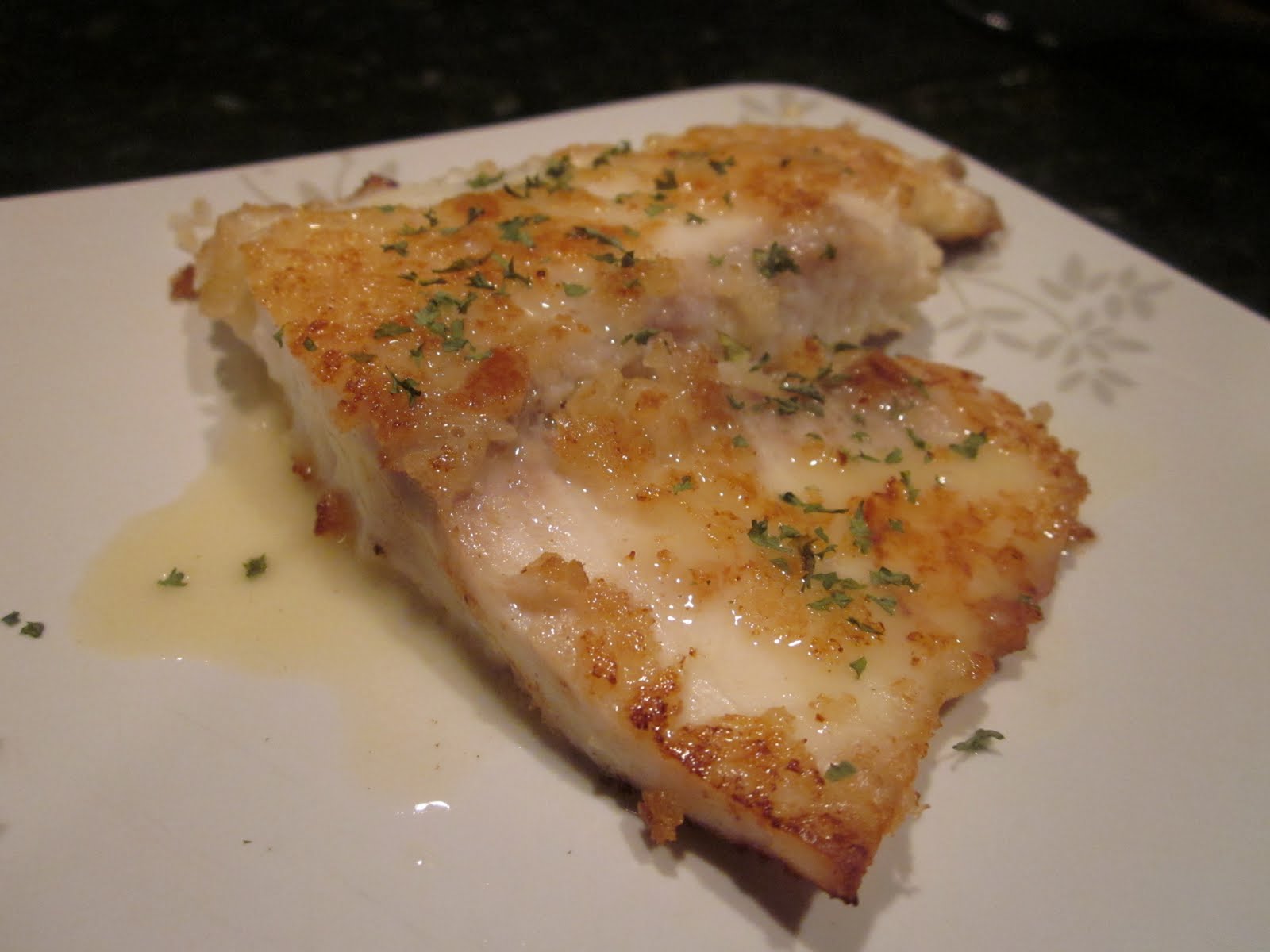 May the Fork Be with You PankoBreaded Tilapia in WineButter Sauce