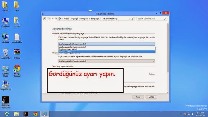 Windows Update Ingilizce Dil Paketi Yuklemek