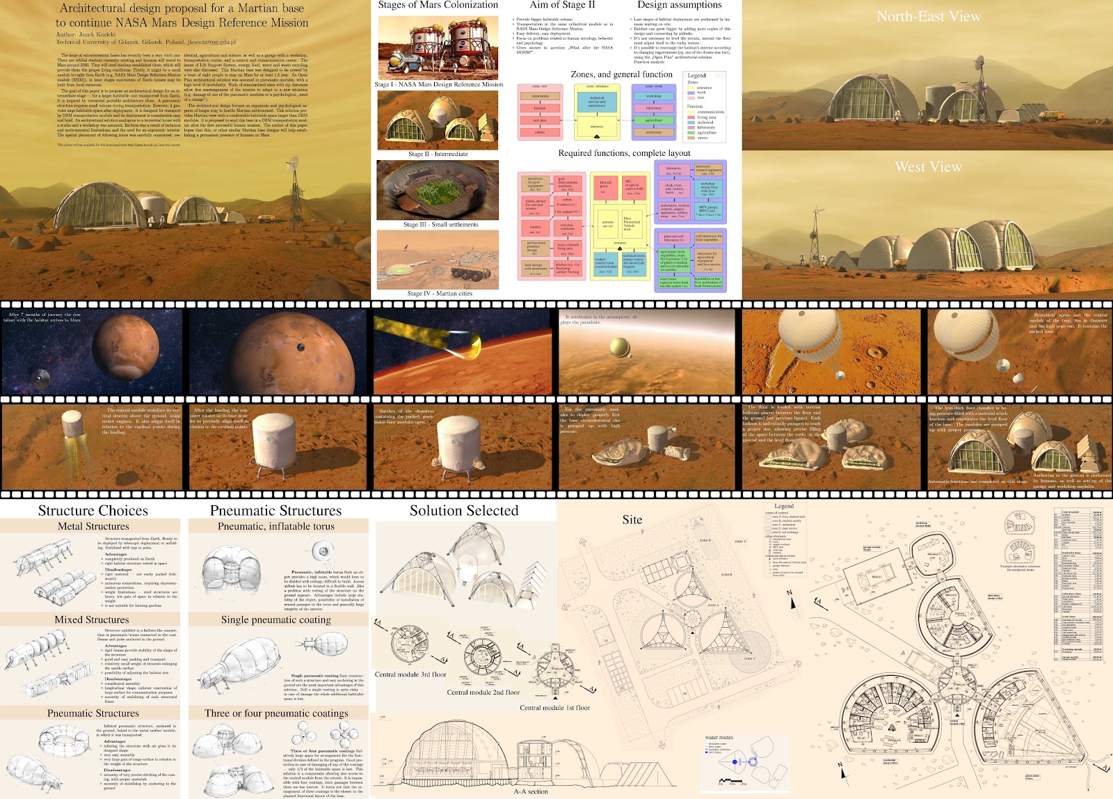 Students architecture project thesis image