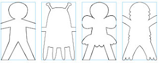 String Of Paper Dolls Template