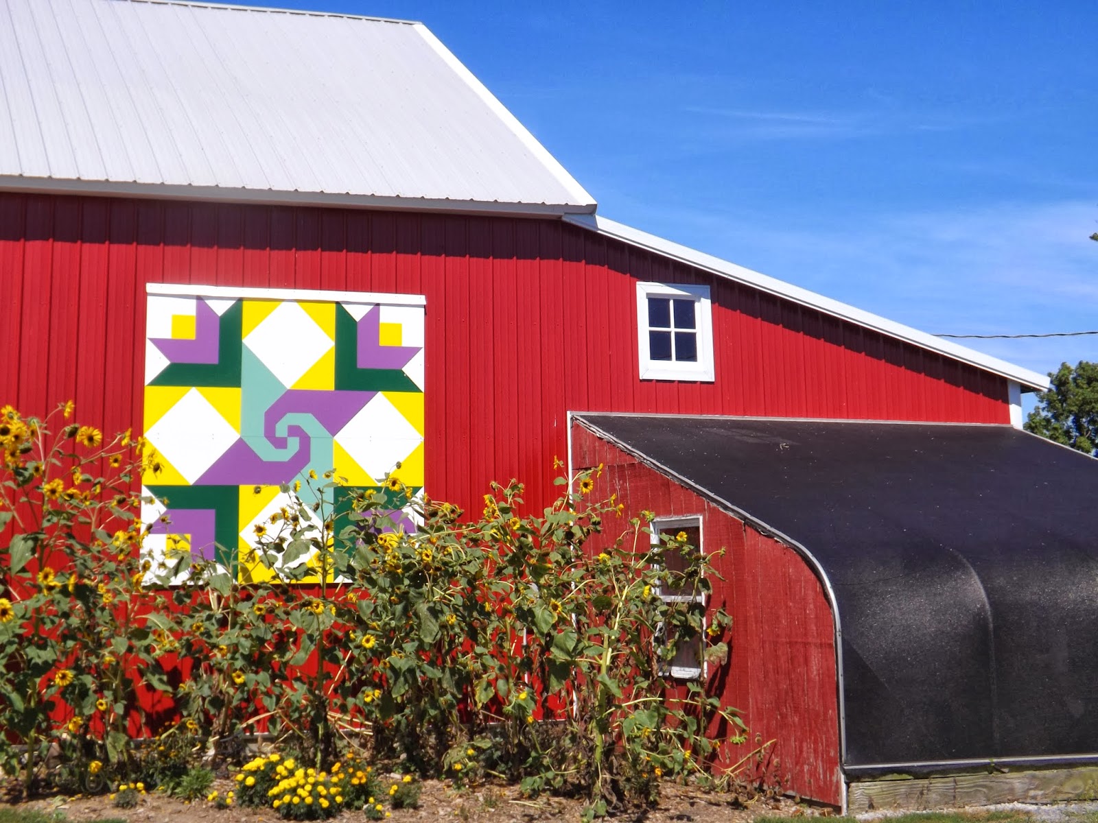 Barn Quilts and the American Quilt Trail Back to Ohio!