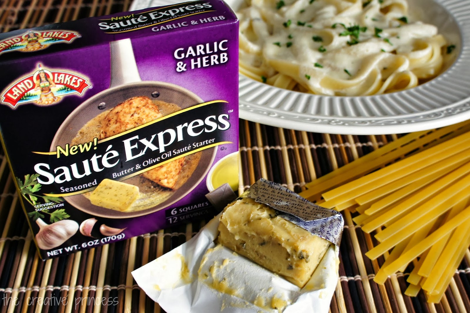 Creamy Fettuccini Alfredo featuring Land O’Lakes Sauté Express® Sauté