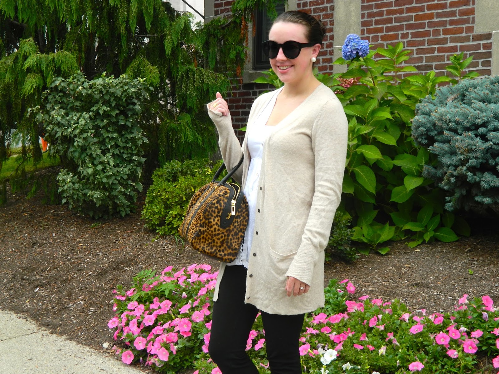 Simple, Classy, Chic Boyfriend Cardigan // Bow Flats