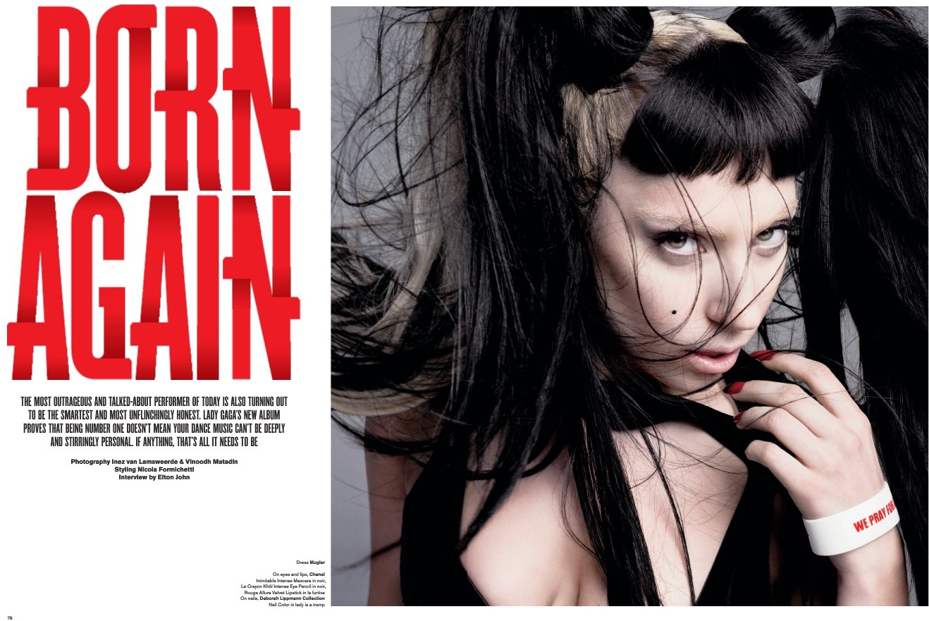 V Magazine Gaga