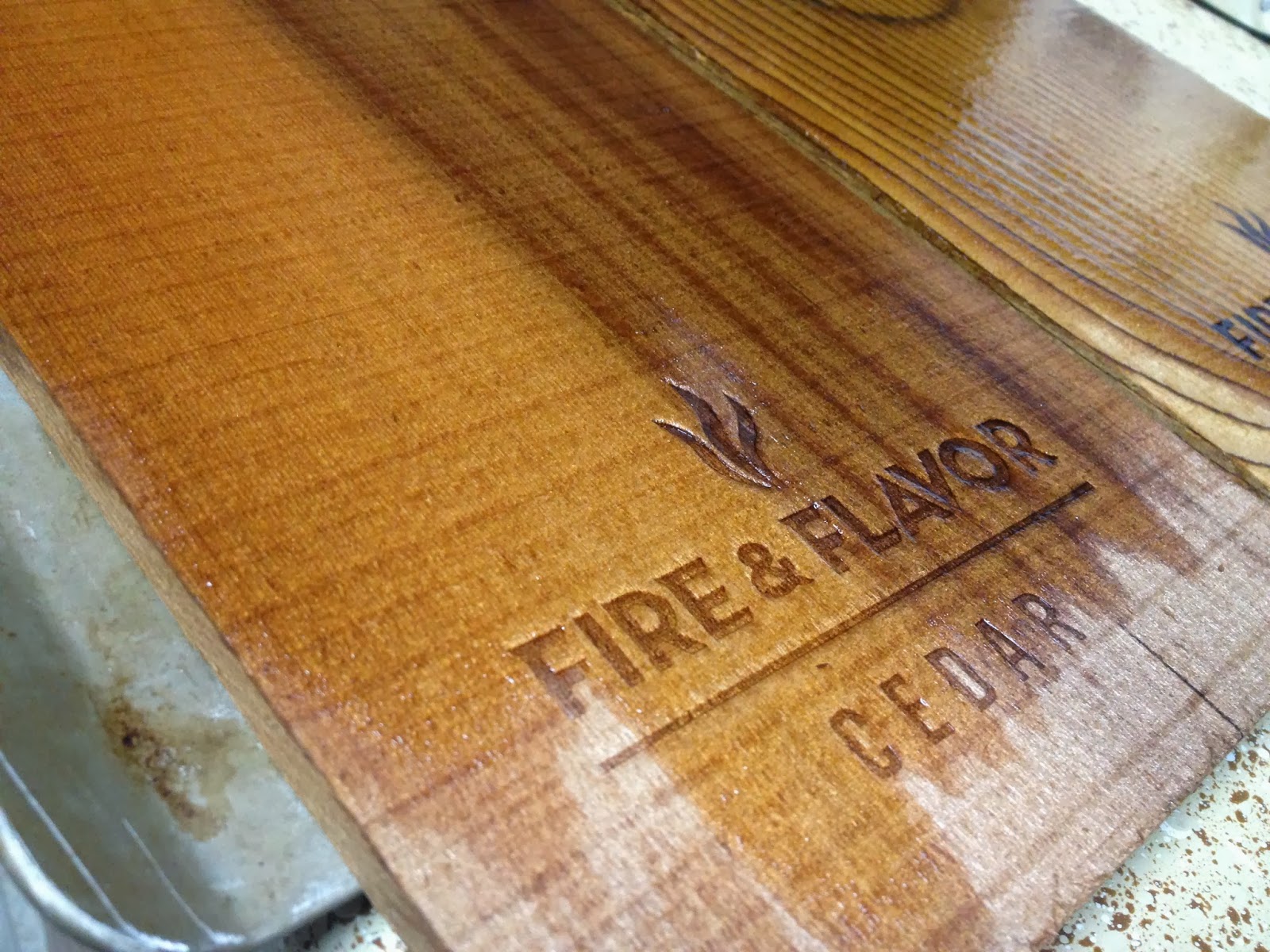 Out of the Oven Cedar Plank Salmon with Maple Glaze