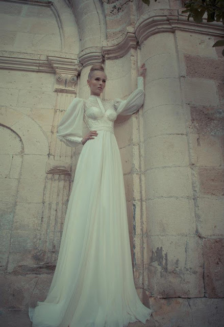 vestidos de novia minimalistas sencillos yaki ravid