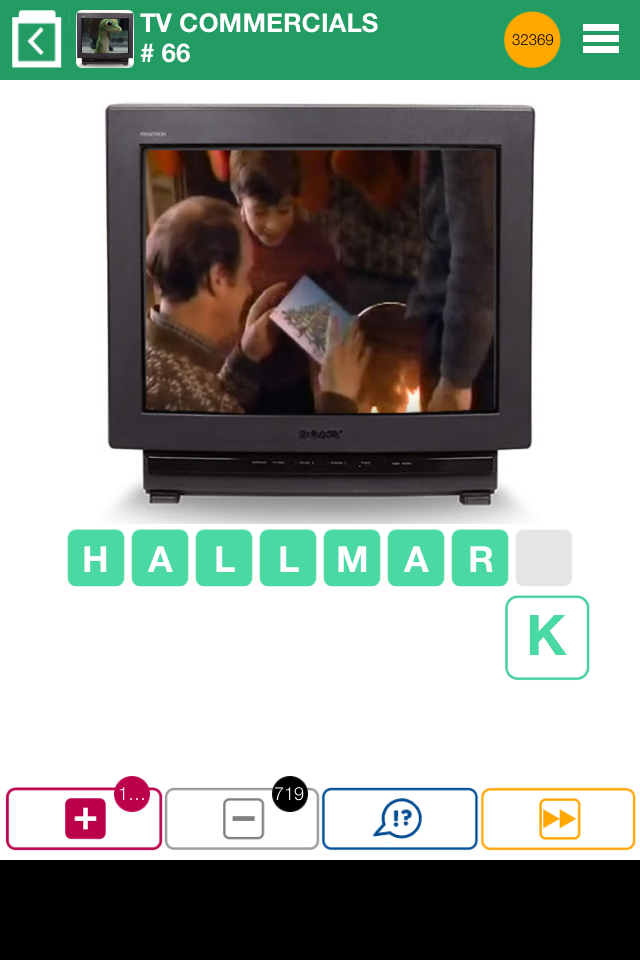 App and Answers: 100 Pics 1 Picture Quiz Tv Commercials Level 61-70 Answers
