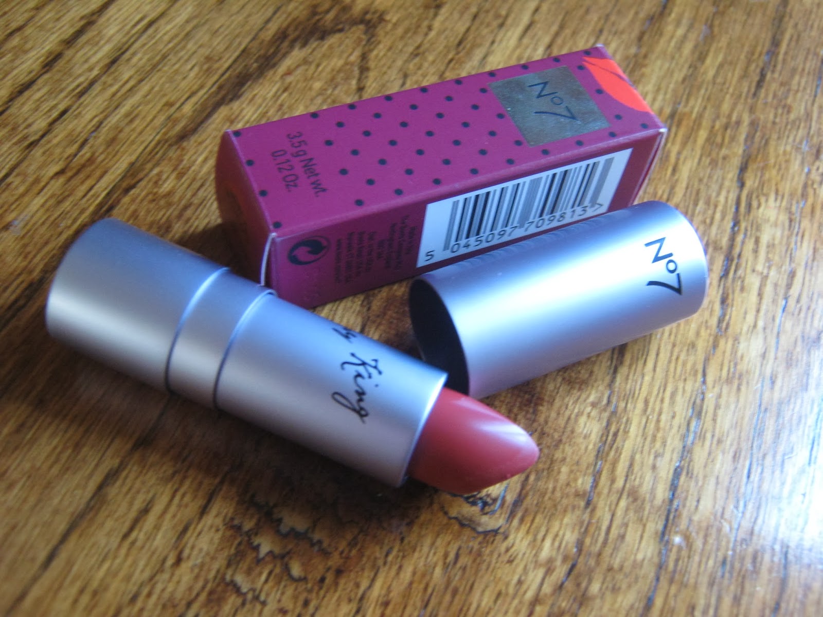 No7 Poppy King Lipstick Review
