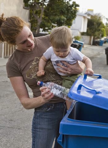 Enseña a tus hijos a reciclar porque ellos son el futuro