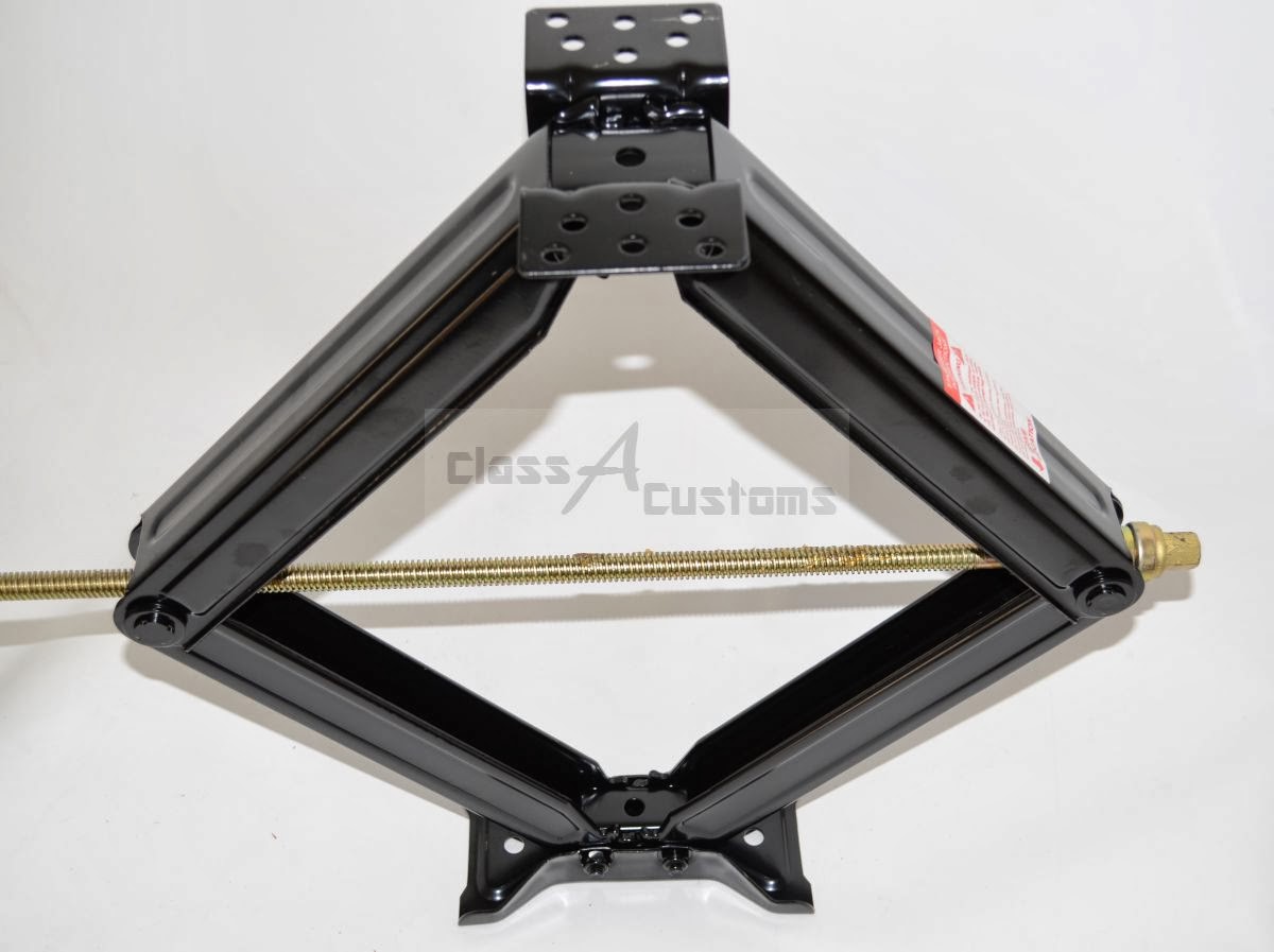 Class A Customs RV Scissor Jacks for Leveling and Stabilizing