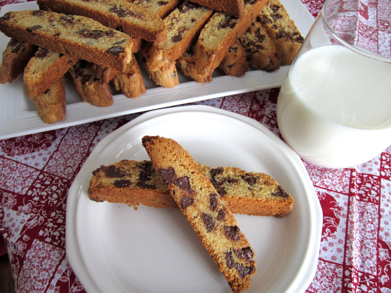 The Italian Next Door Chocolate Anise Biscotti