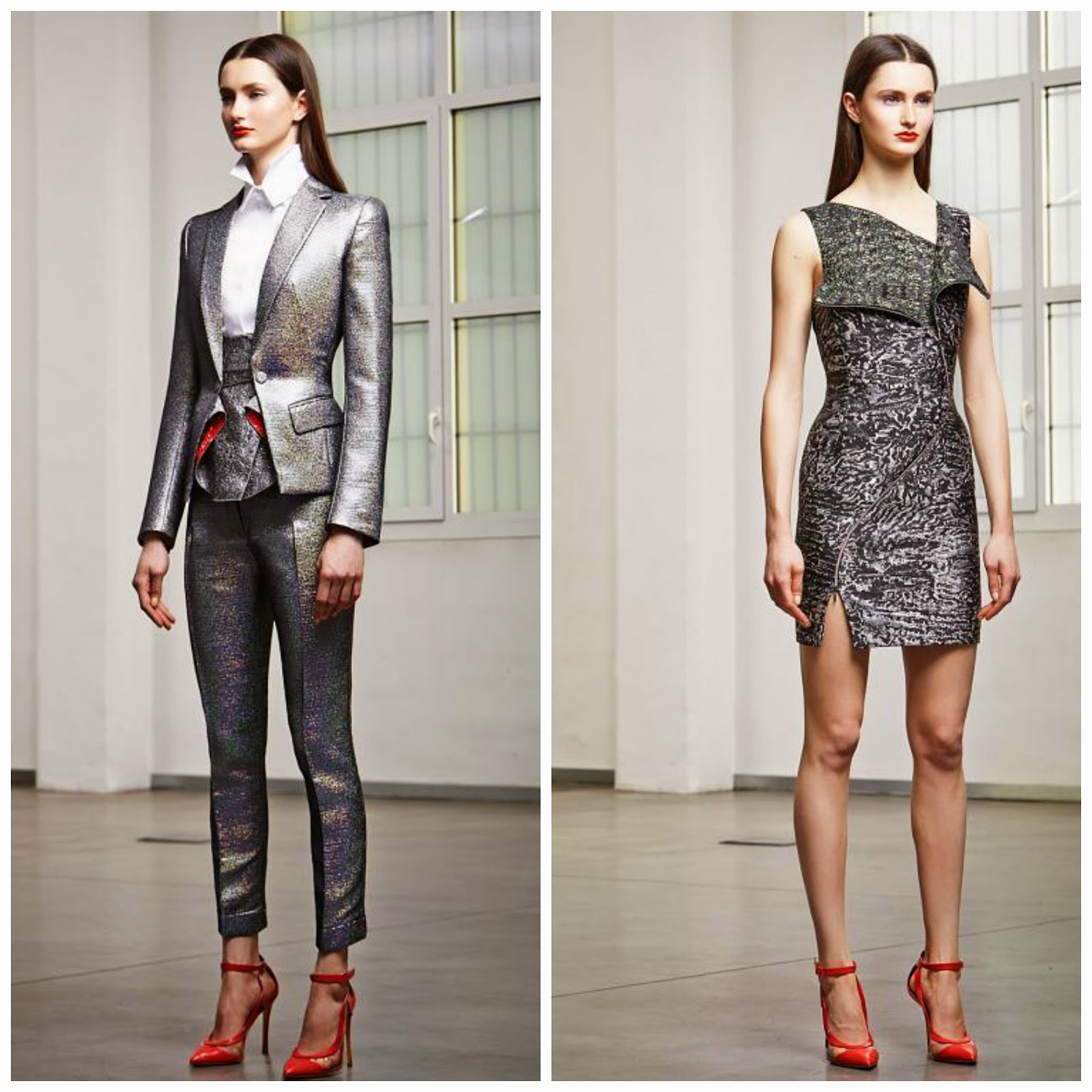 Prom champagne dresses Wear you Trendswould metallic pumps