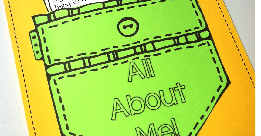 All About Me Craft & a Giveaway! - Miss Kindergarten