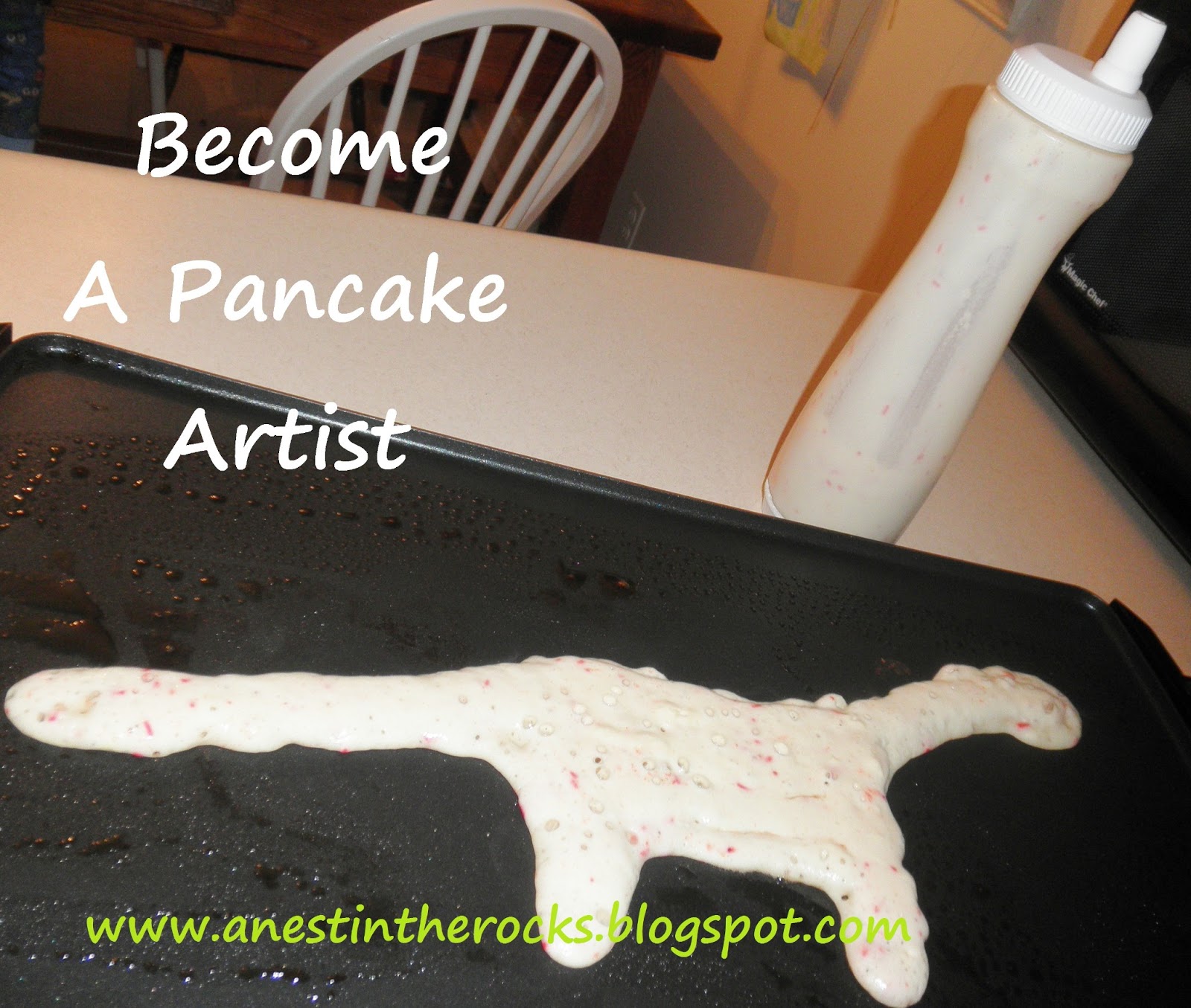 A Nest in the Rocks Inspired Wednesday a Pancake Artist