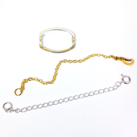 how to make an adjustable sautoir inspired necklace tutorial