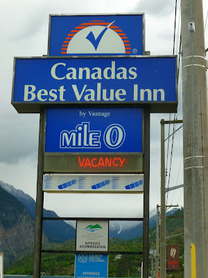 "Canada's Best Value Inn" in Lillooet.