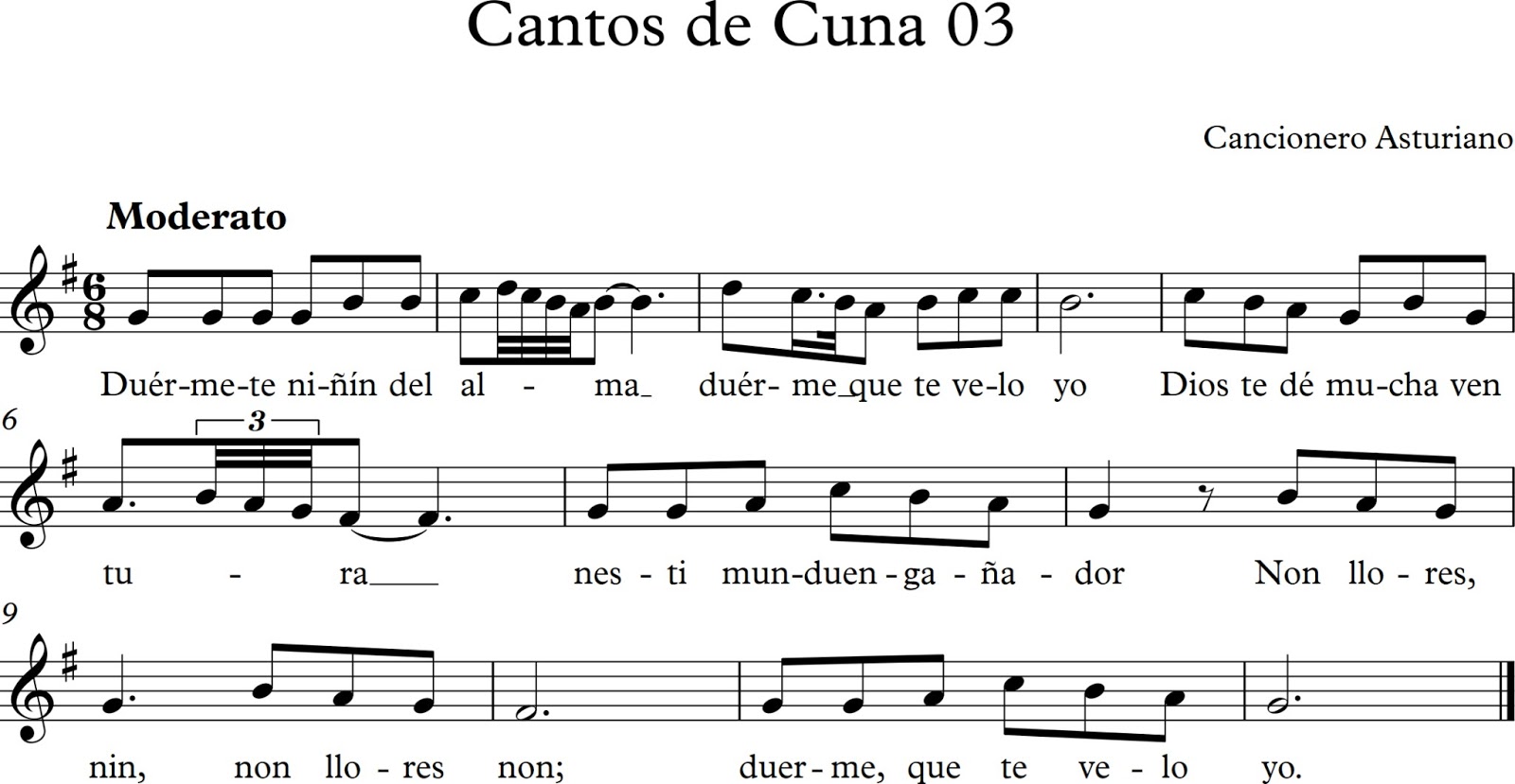 Descubriendo la Música. Partituras para Flauta Dulce o de Pico.: Canto