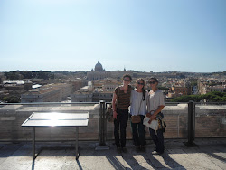 On the roof of Castel Sant'Angelo
