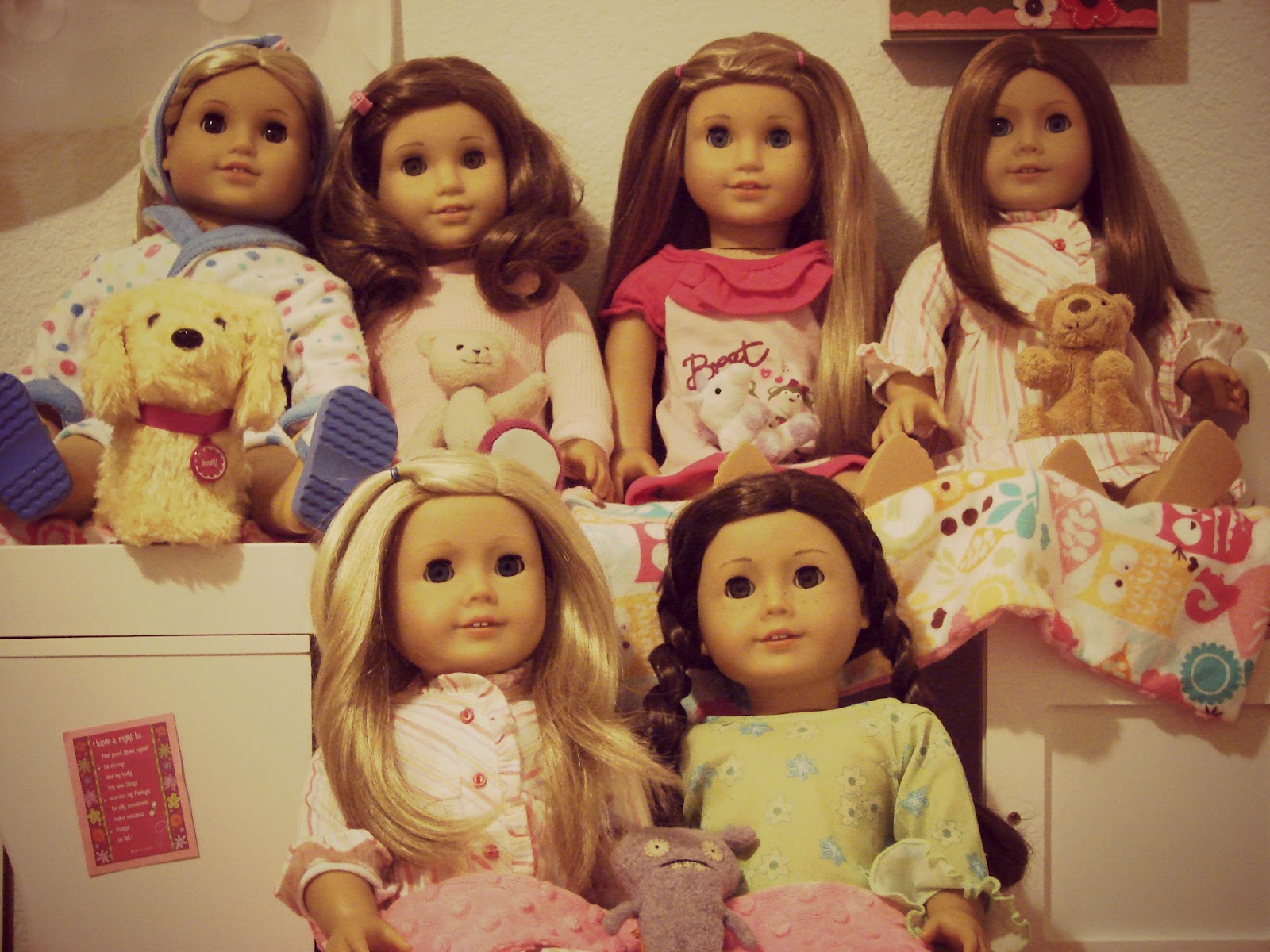 American Girl Doll Play American Girl Doll Slumber Party