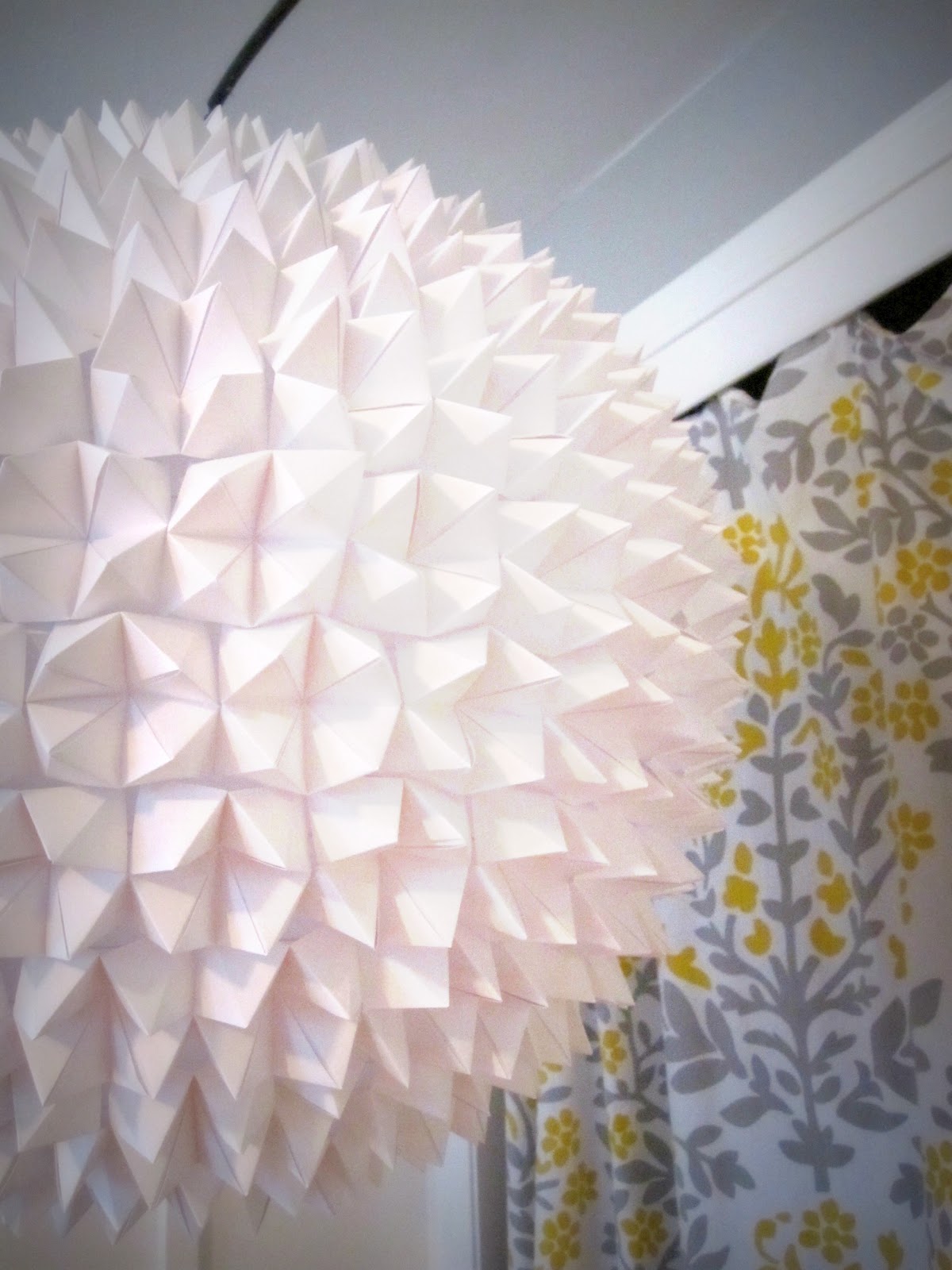 Beautifully contained: fortune teller paper lantern