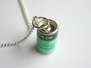 Paint can necklace