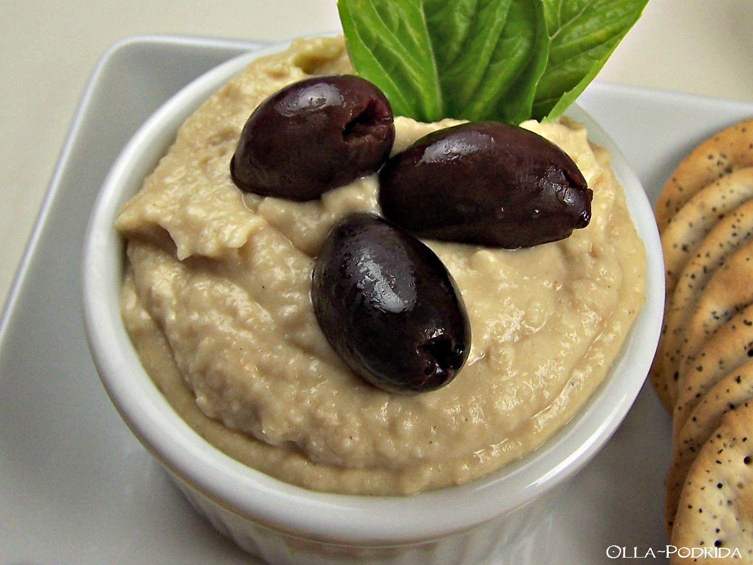 OllaPodrida Katie's Pizza Cannellini Bean Dip