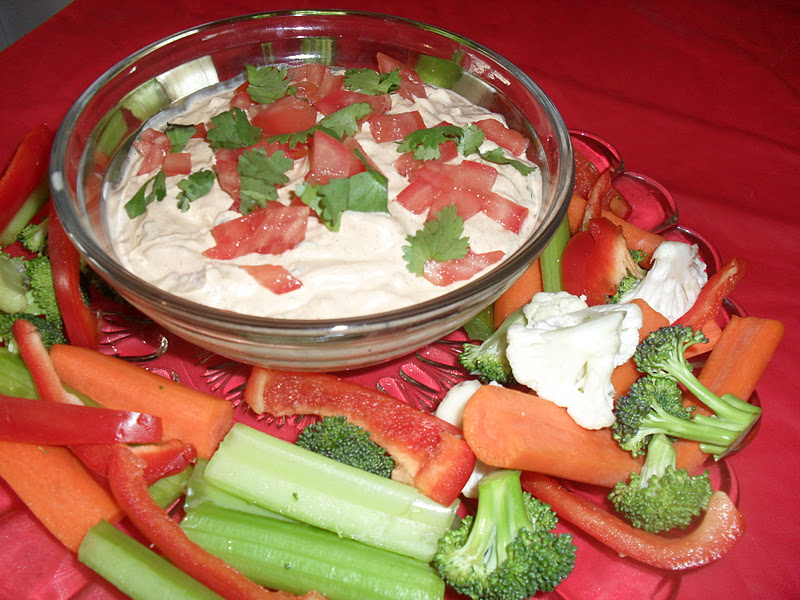 Out of the Garden Green Chili & Tomato Dip