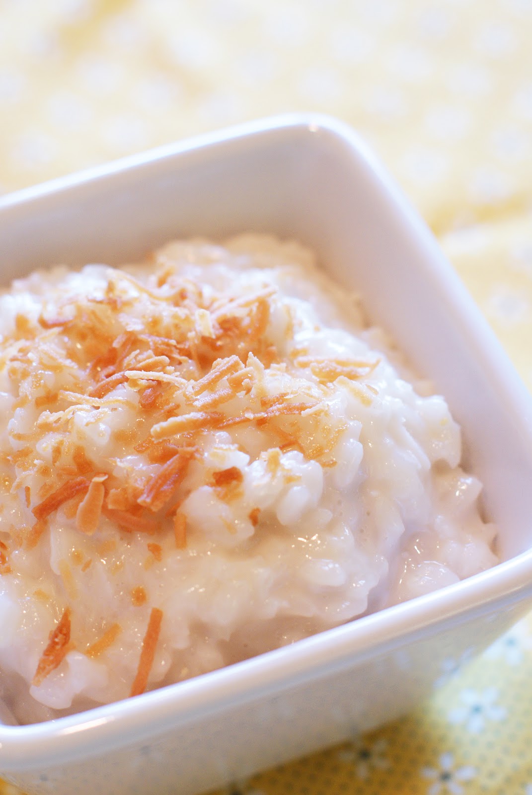 Sarah Bakes Gluten Free Treats: vegan coconut rice pudding