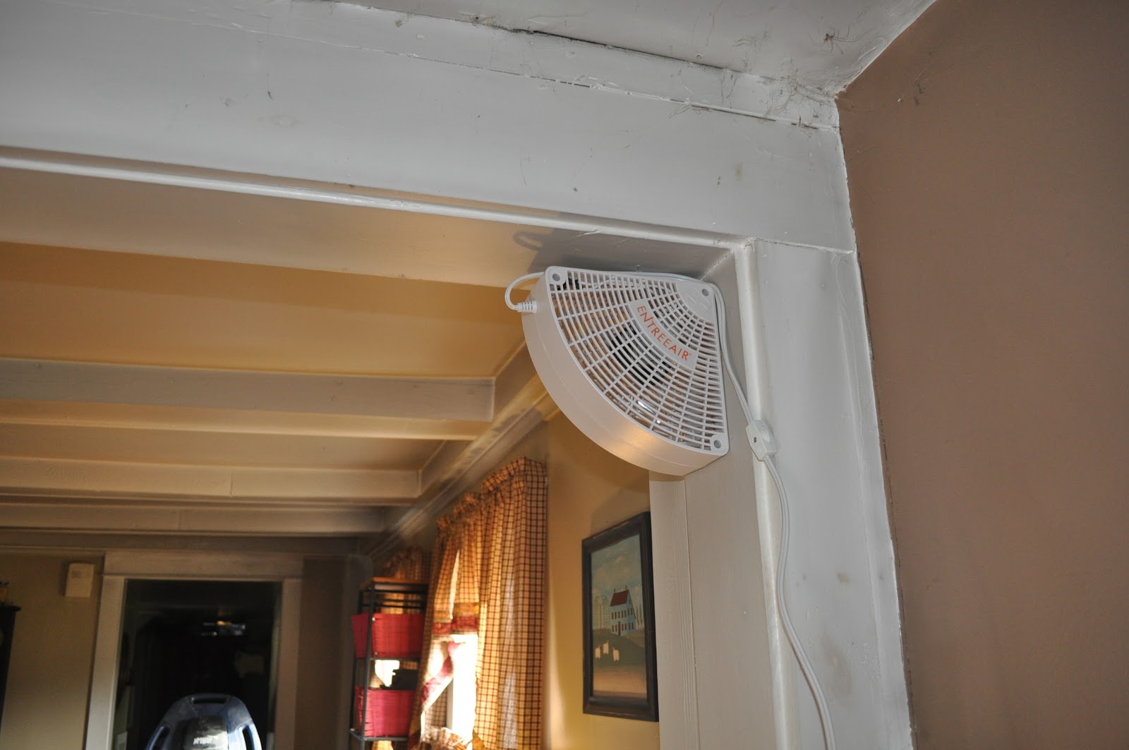 Mainely Ewes Farm Corner Doorway Fan